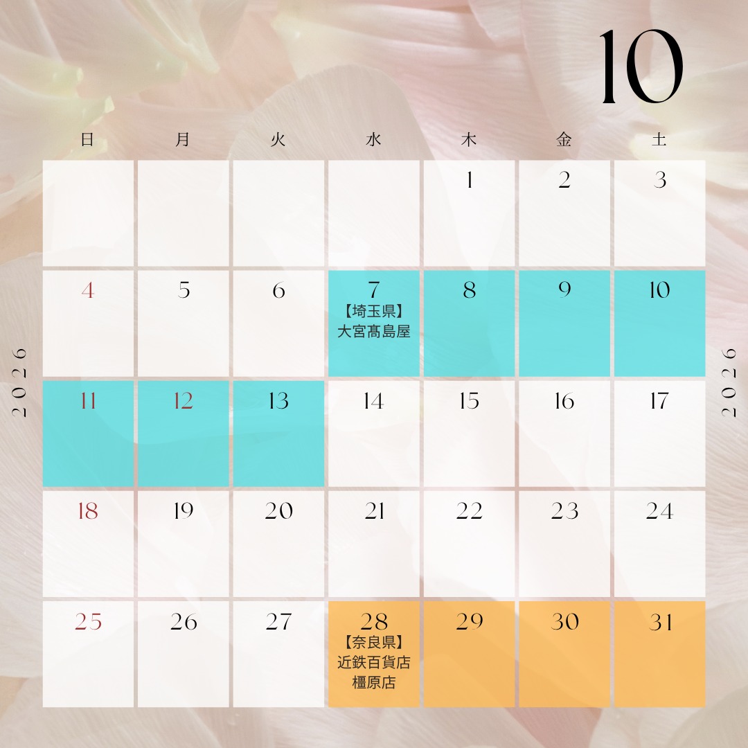 最新】2026年10月～11月 出店情報 | 坂の上の猫 / SAKANO UENO NEKO