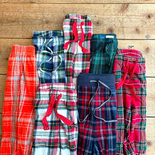 Easy Check Pants イージーチェックパンツ】 チェック柄のパジャマ