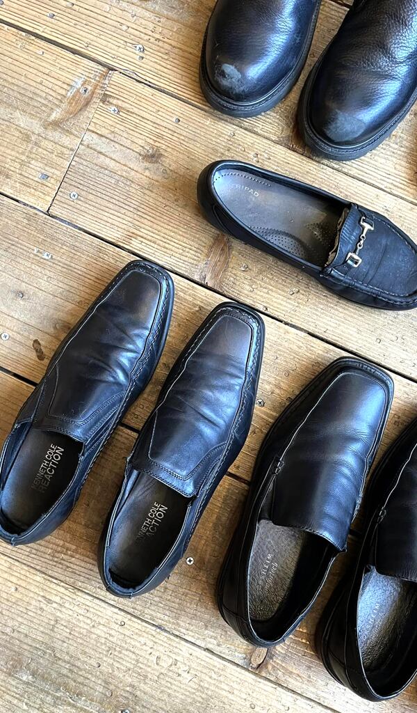 Slip-On Leather Shoes】 革靴スリッポン黒レザーシューズ入荷～@古着屋カチカチ | 古着屋カチカチ 東京都北区  JR王子駅前で実店舗展開中 通販もOK Tokyo Japan