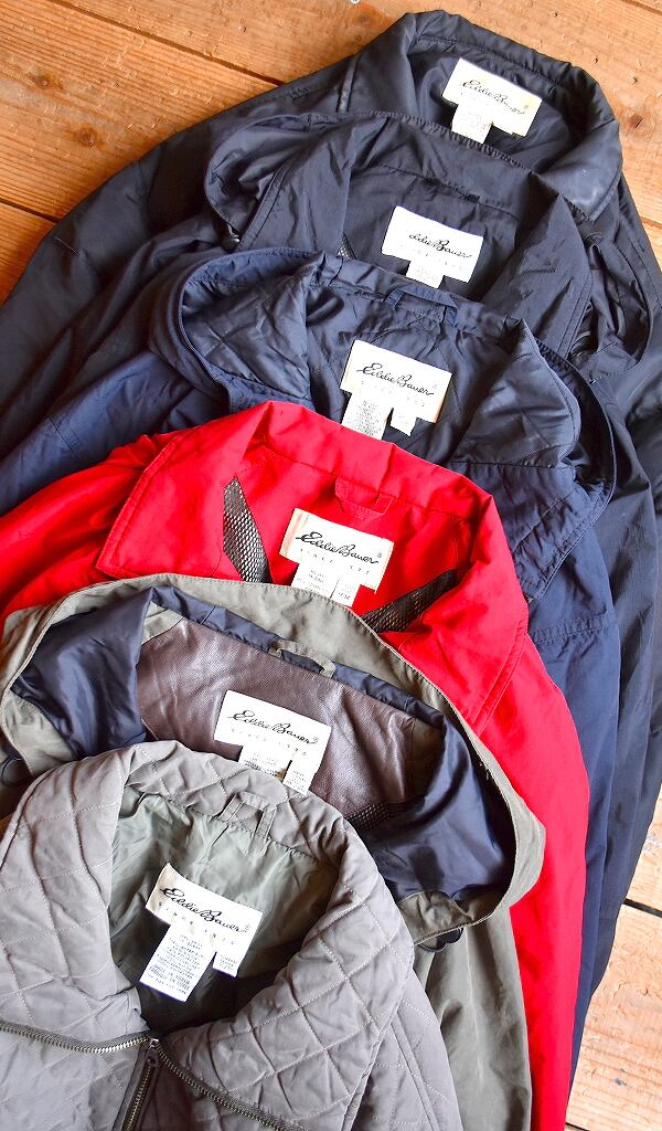 人気商品の中古品・新品・未使用品 Eddie Bauer シアトル発の老舗 エディーバウアー白タグ】 ジャケット・アウター
