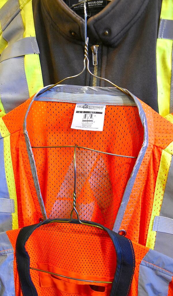 Safety Reflective Jacket】 リフレクター(反射板)ベスト/ジャケット