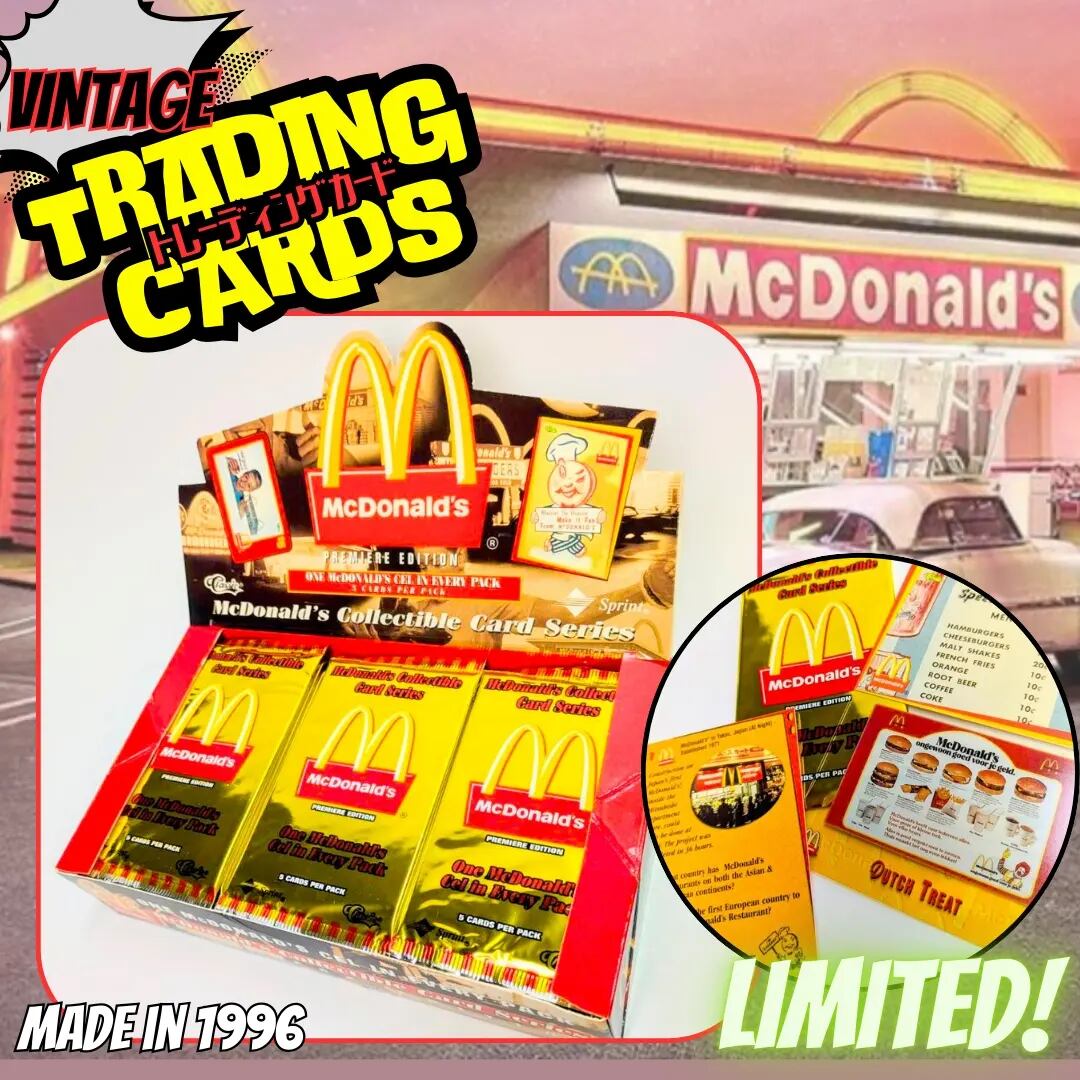 📢 マクドナルド激レアトレカ入荷❗️ | HAPPY GO LUCKY WEB SHOP
