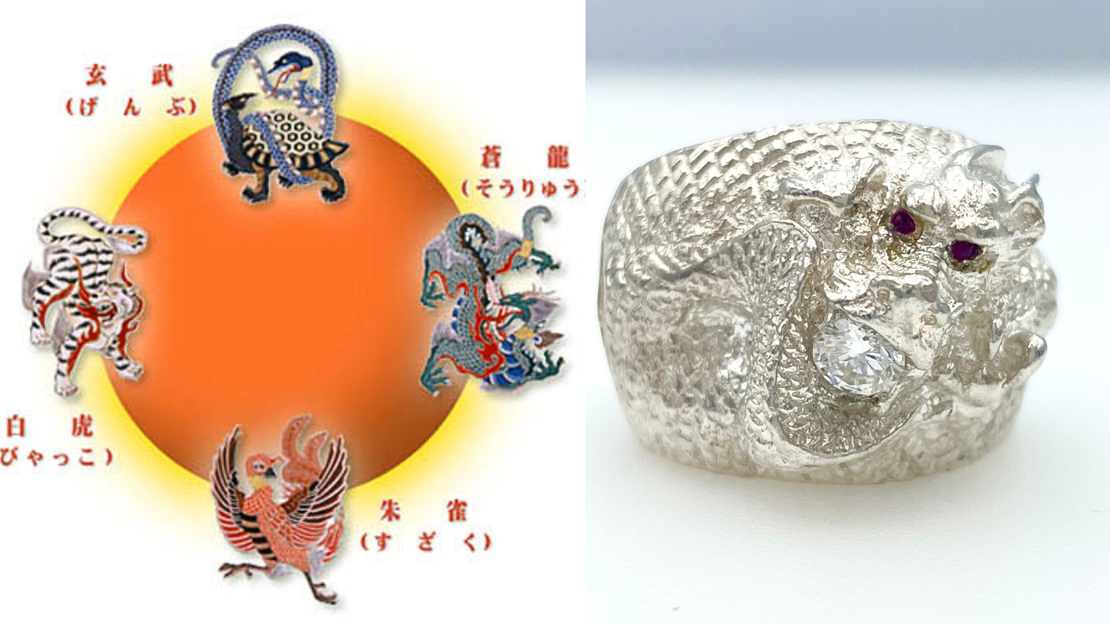 龍の色の種類｜青龍・黒龍・白龍・赤龍・朱龍・黄龍・金龍・銀龍