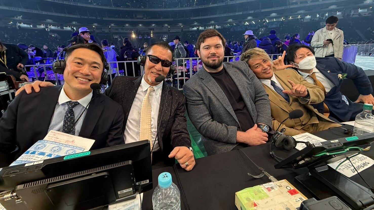 1.4新日本プロレス東京ドーム大会のゲスト解説で出演しました | 蝶野
