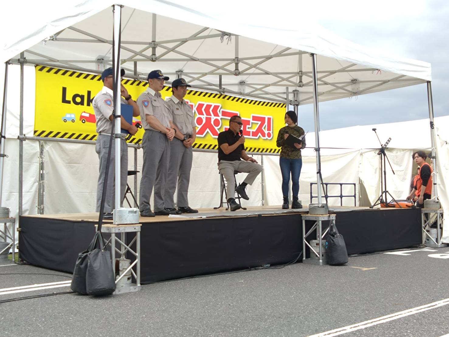 レイクタウン防災フェス！2026で【蝶野正洋の防災防犯イベント イオン
