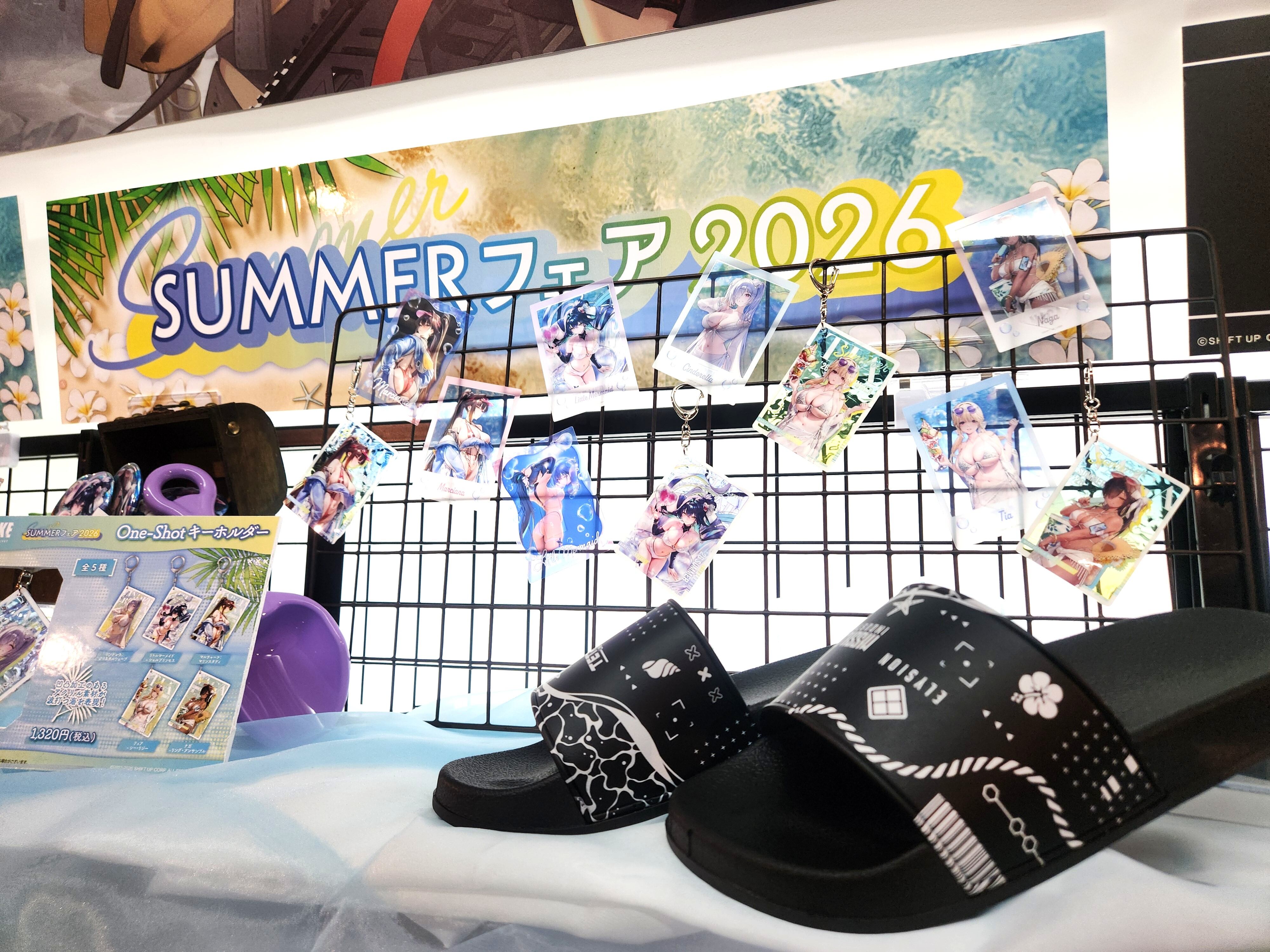 Blog】大好評のSUMMERフェア 2026はラストスパート！水着ニケたちと
