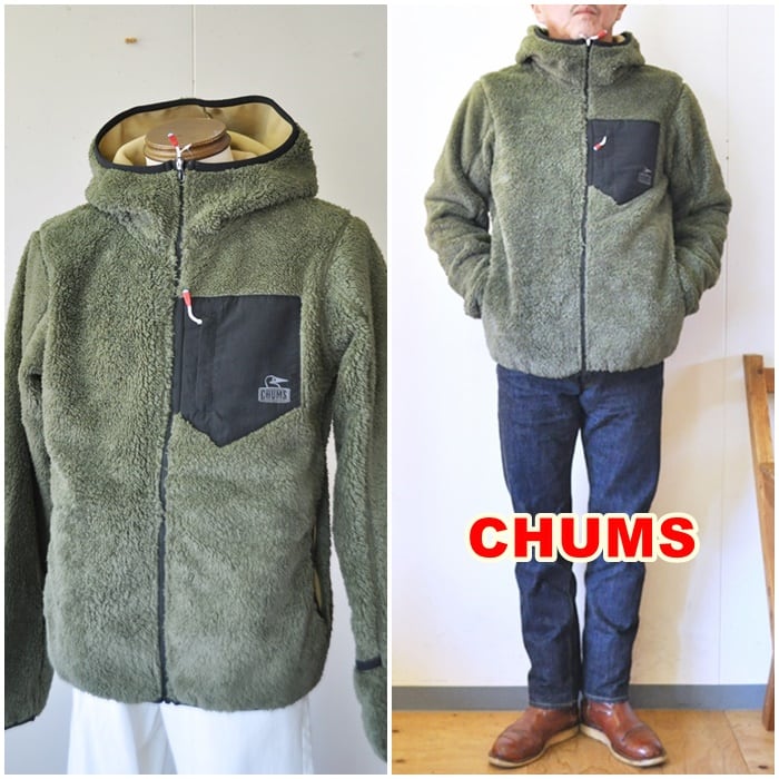 CHUMS チャムス ボンディングフリースジャケット ch04-1279 | bluelineshop
