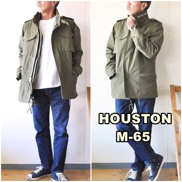 HOUSTON ヒューストン M-65 フィールドジャケット 50815 | bluelineshop