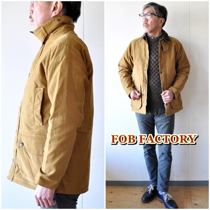 FOB FACTORY(FOBファクトリー) F2361 ライディングジャケット FOB FACTORY(FOBファクトリー) F2361 ライディングジャケット