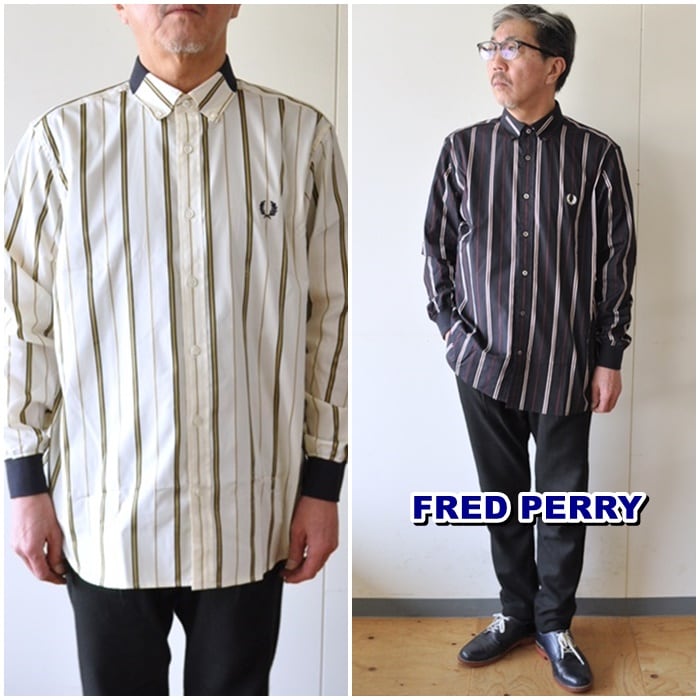 FRED PERRY 長袖シャツ