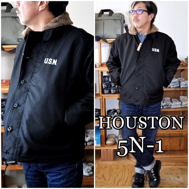 ヒューストン Houston N 1 デッキ ジャケット ミリタリー 海軍 Bluelineshop