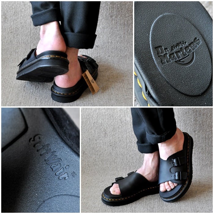 Dr.Martens ドクターマーチン DAX SLIDE SANDAL レザーサンダル Dr.Martens ドクターマーチン DAX SLIDE SANDAL レザーサンダル
