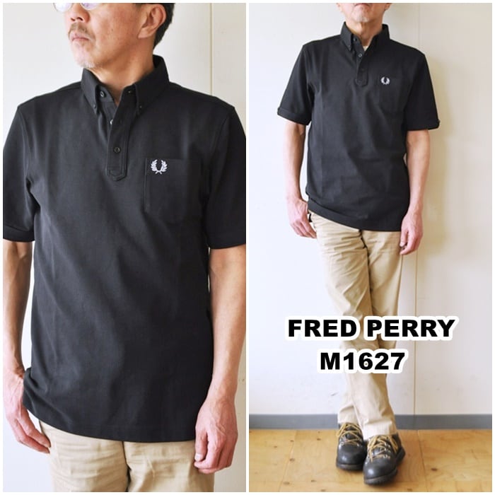 フレッドペリー FREDPERRY かのこ ボタンダウンシャツ M1627 鹿の子