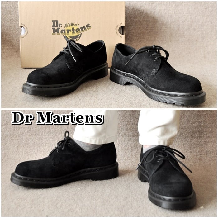 ドクターマーチン DrMartens 1461MONO ヌバックシューズ メンズ レザー