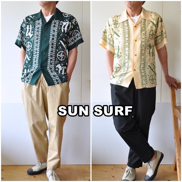 SUNSURF サンサーフ 東洋エンタープライズ ハワイアン アロハシャツ