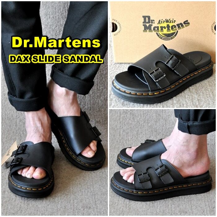 Dr Martens Dax Sandals - Black Hydro