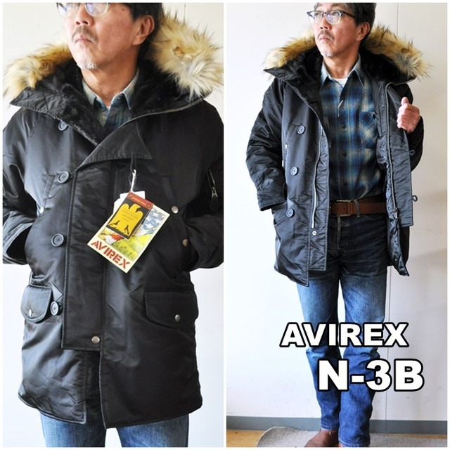 保温性 耐久性バツグンのミリタリージャケットはこれだ アビレックス N3 Bフライトジャケット Bluelineshop