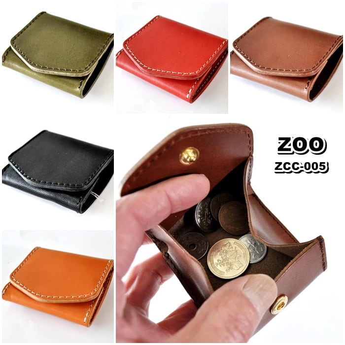 ZOO】ズー ダックコインケース 小銭入れ 栃木レザー zcc-005