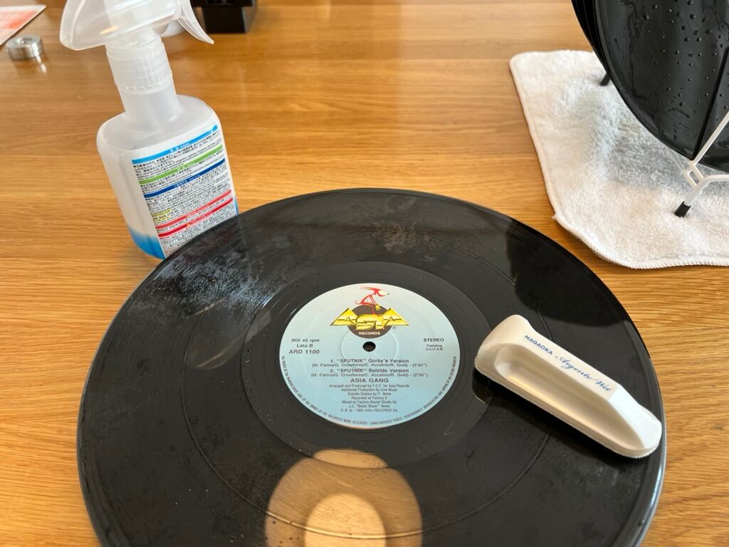 レコード洗浄方法 | ビークルレコード -Vehicle Records-
