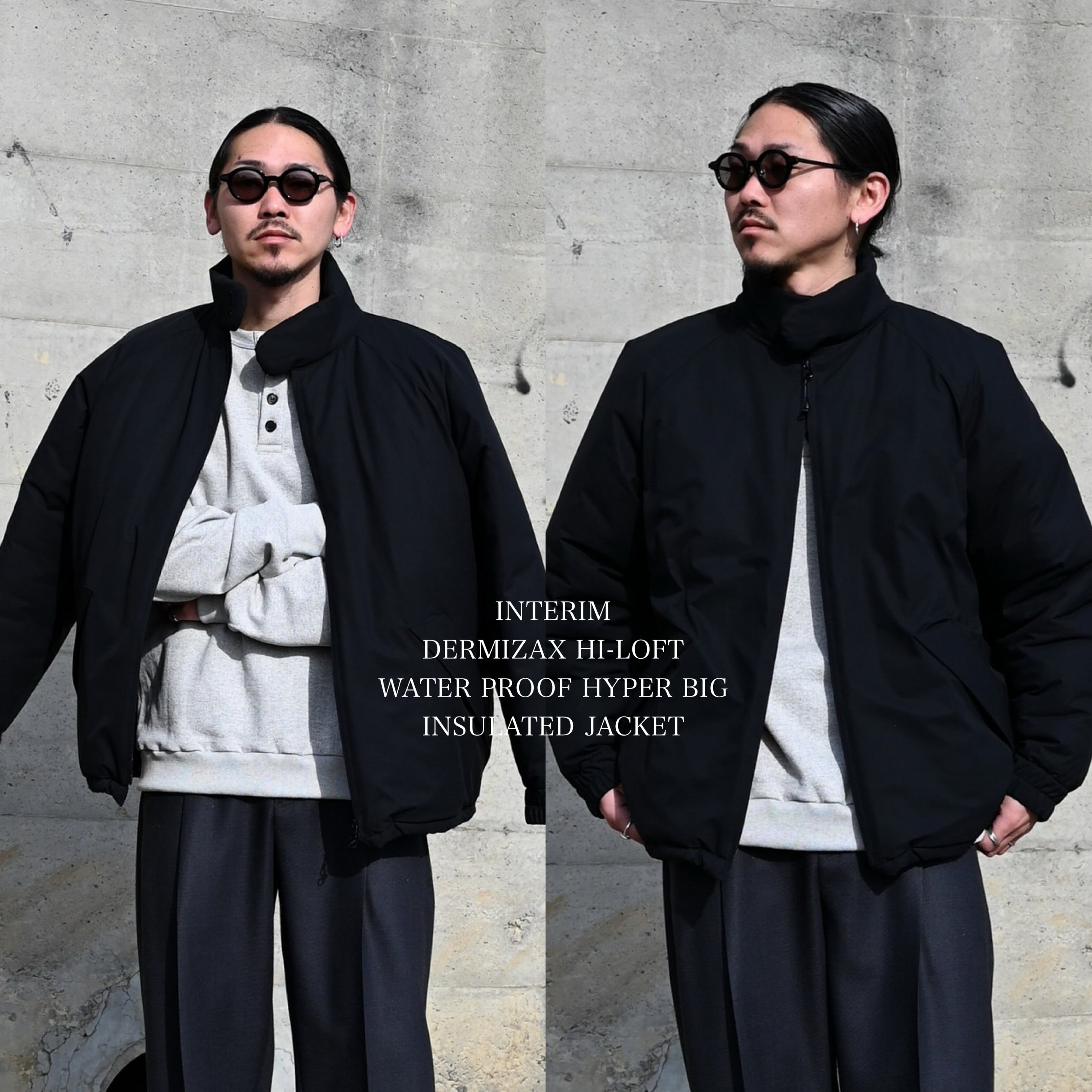 INTERIM(インテリム)水沢ダウンと同様のDERMIZAXを使用した防水ダウン