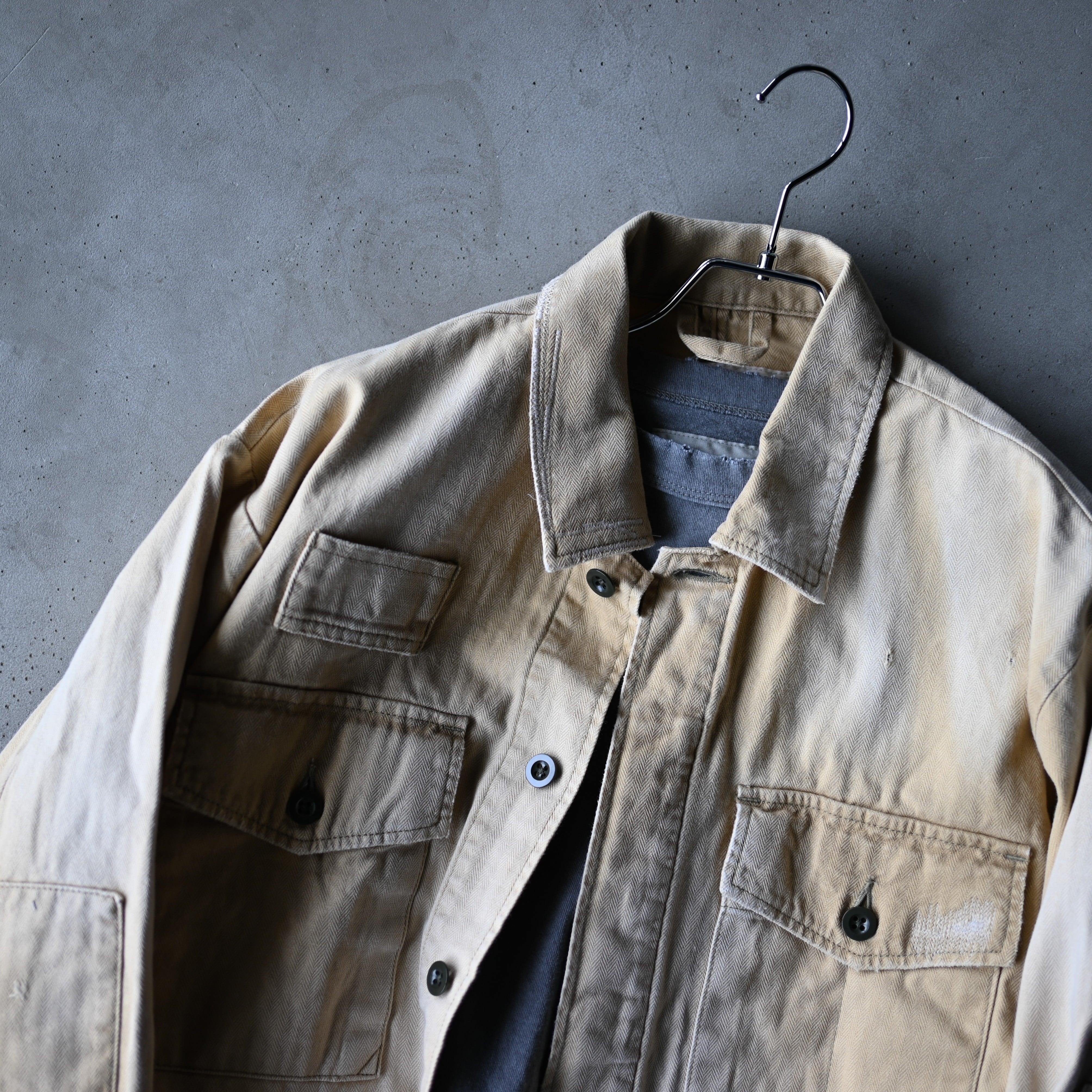 ANACHRONORM REMAKED HERRINGBONE MILITARY SET UP | GANKO