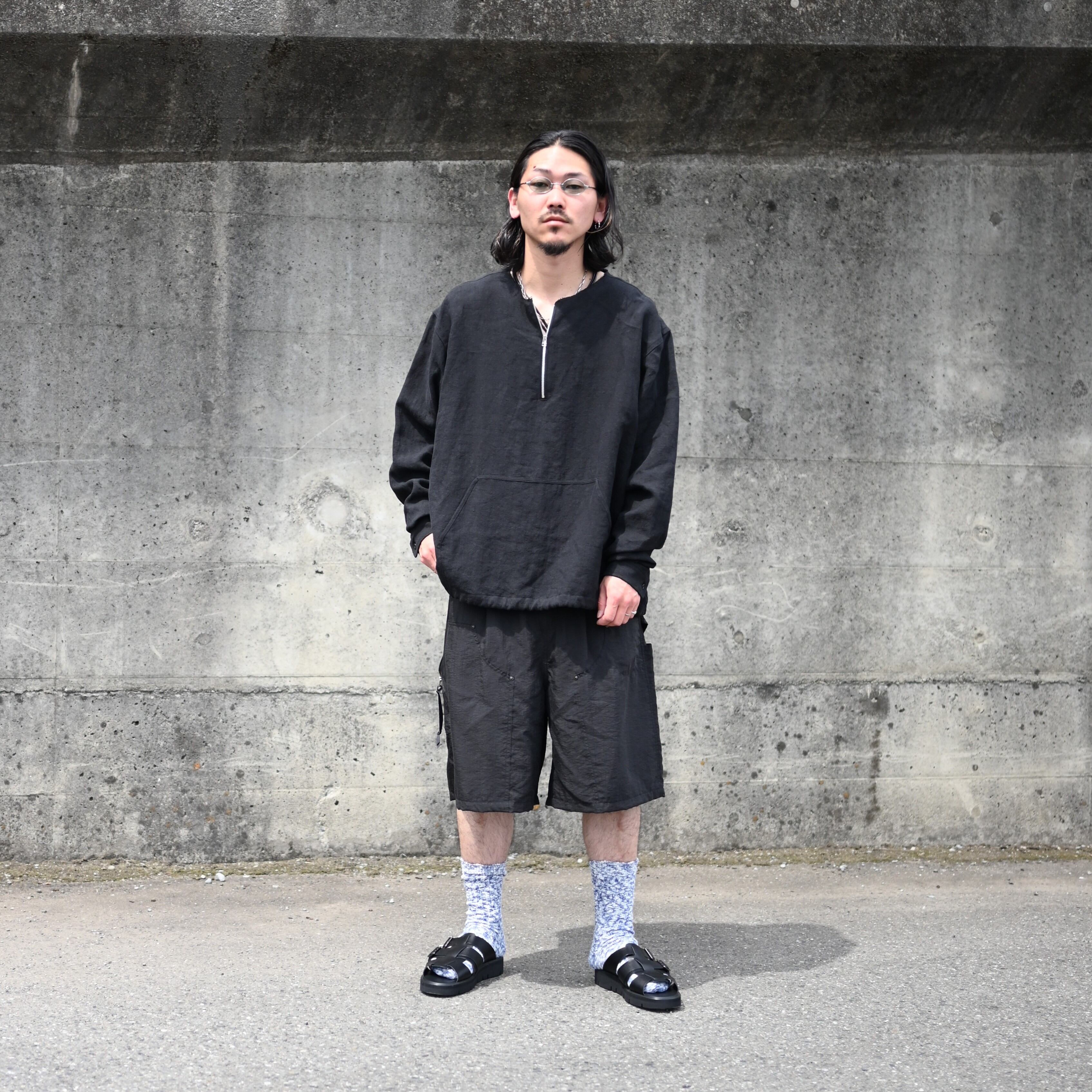 UNTRACE(アントレース)256(ハーフジッププルオーバーシャツ