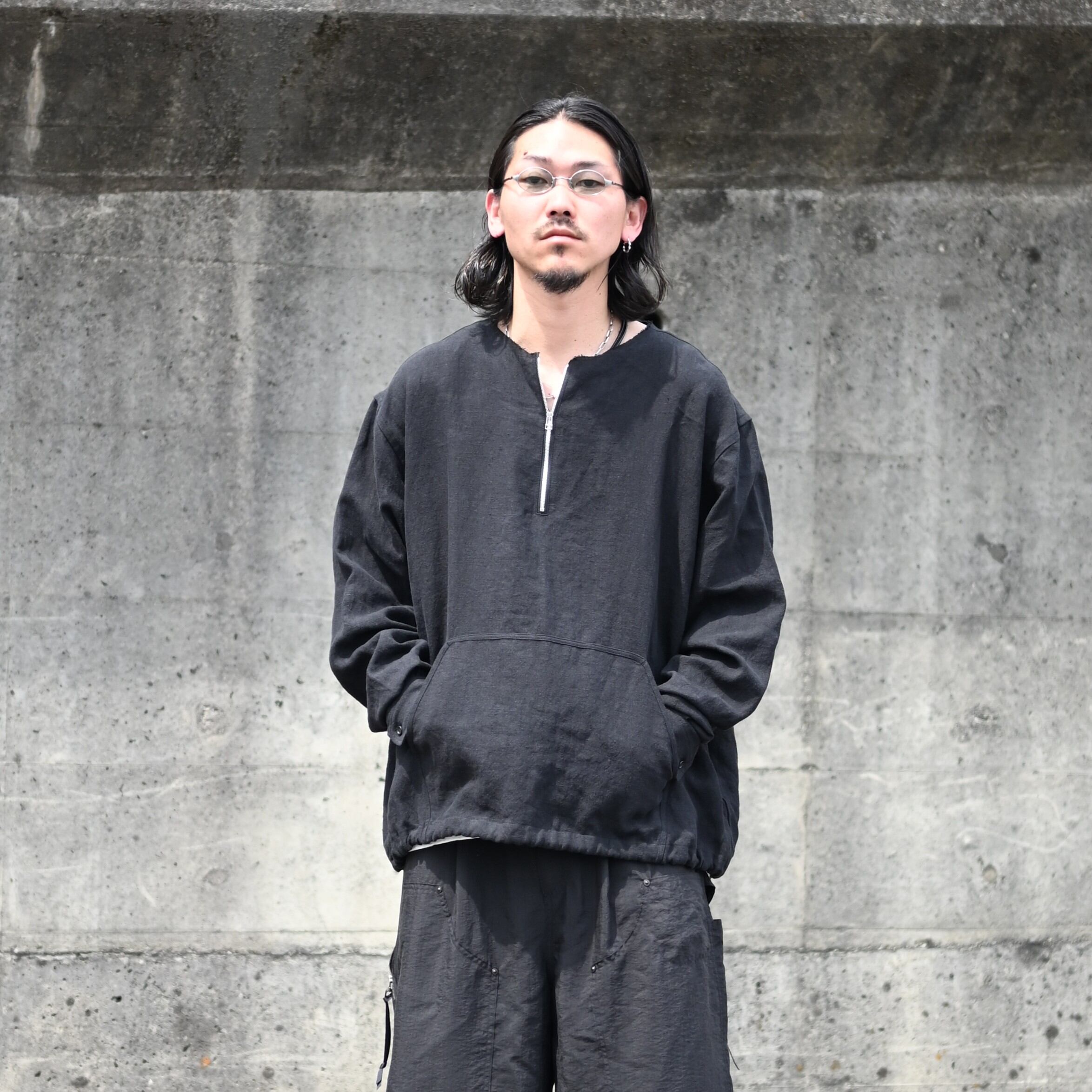 UNTRACE(アントレース)256(ハーフジッププルオーバーシャツ