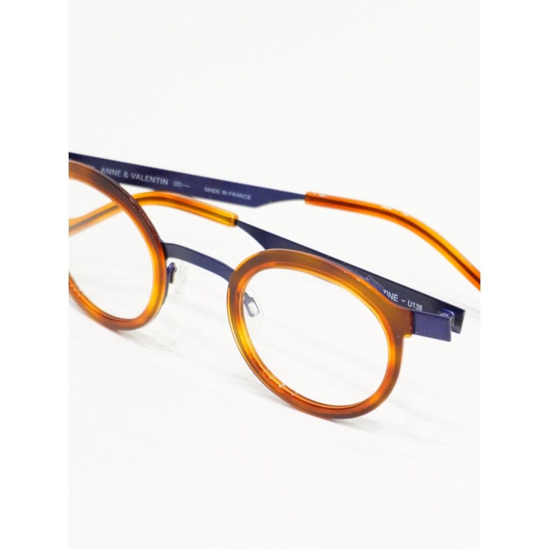 Anne et Valentin】model：FANZINE col.U138 | バーバーメガネ