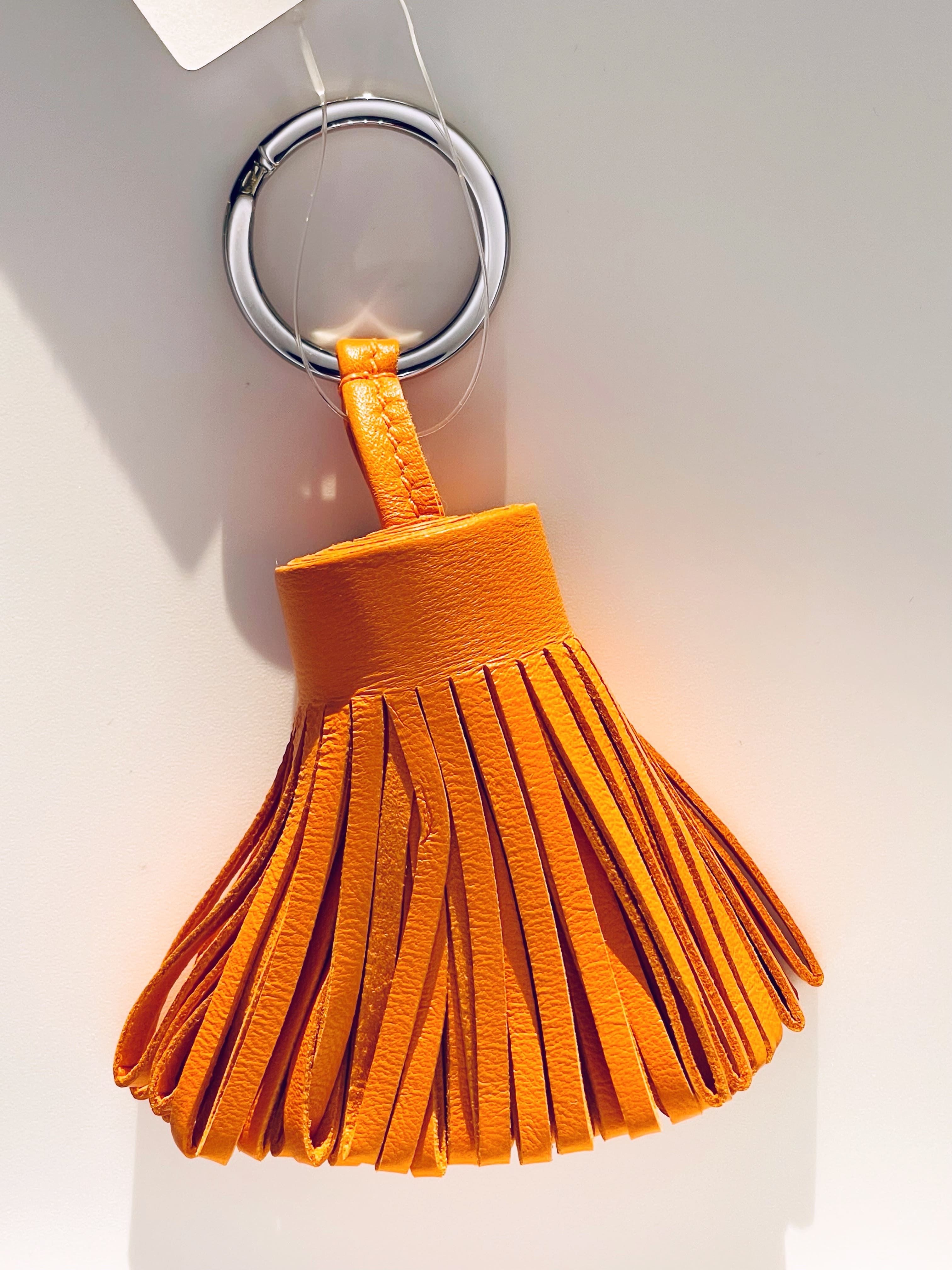 美品エルメスのカルメン エルメス カルメン キーホルダー オレンジ | Hana.senryo-matsu