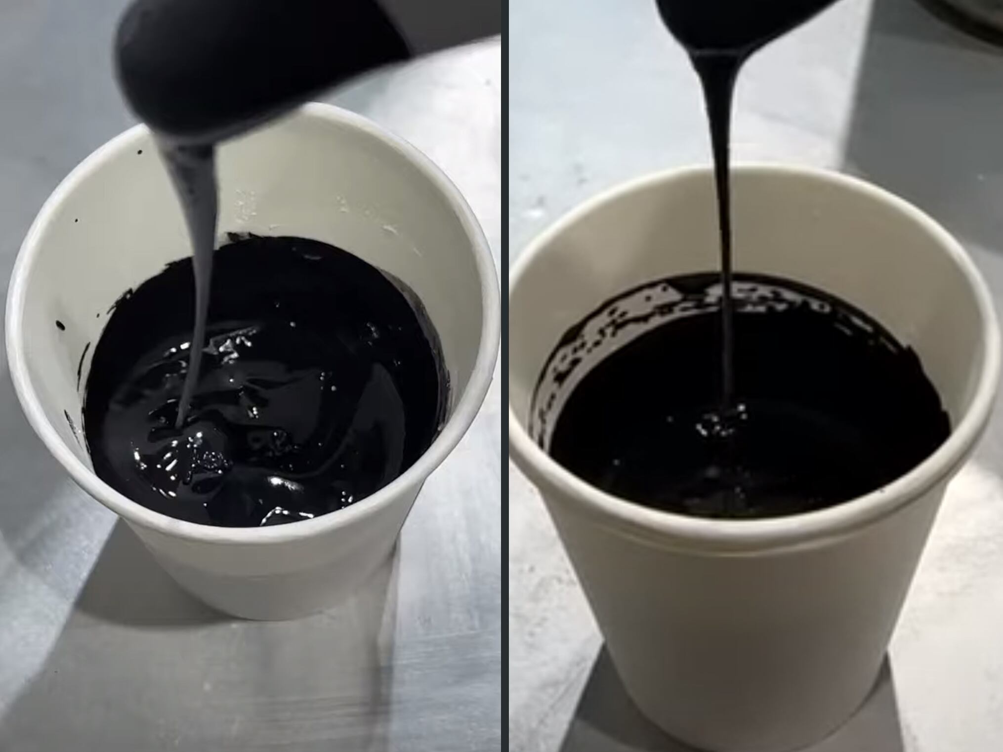 FAQ(よくある質問）を更新：着色したジェスモナイトAC100が流れにくい