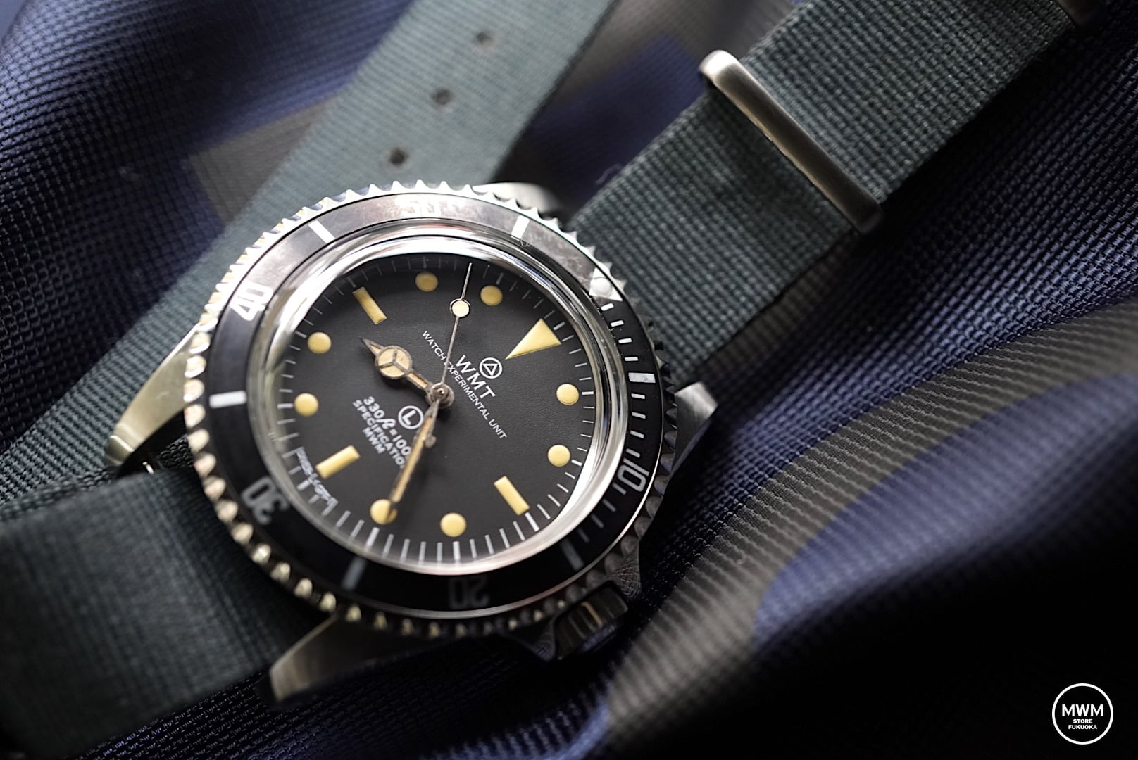 WMT×MWM  MARINE MILUNOVA WMT x MWM Wネーム 3rdモデル ROYAL NAVY MILUNOVA サンプルアップ