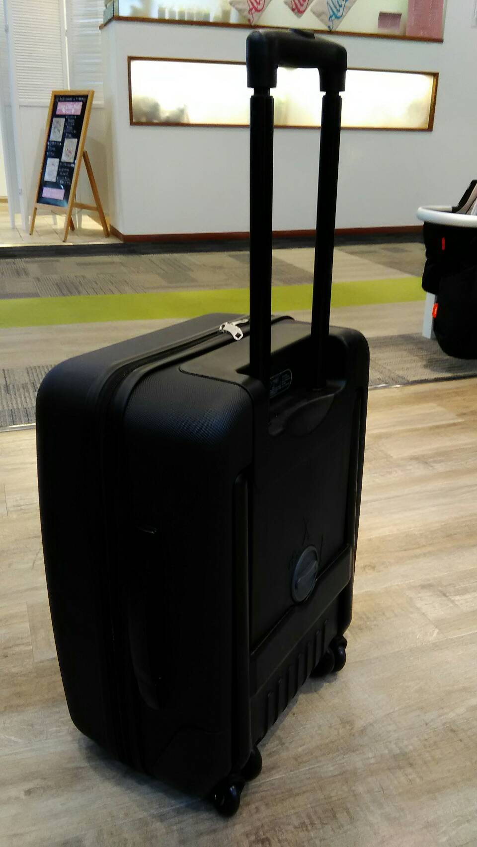 マウンテンバギー　バッグライダー　子供乗せシート付きスーツケース
