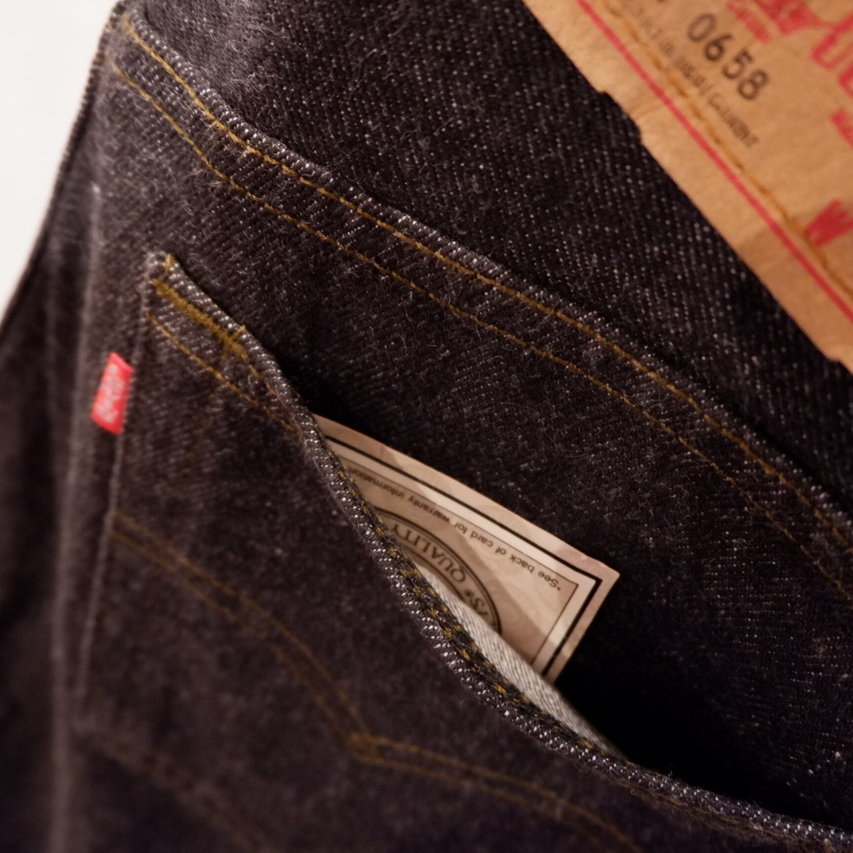 1980s USA製 levi's 501-0658 black denim 1980s USA製 levi's 501-0658 black denim