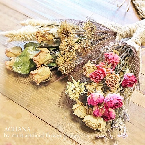 ドライフラワーは枯れた花 人気の理由とおすすめ お買い得スワッグのご紹介 造花専門店 Aohana