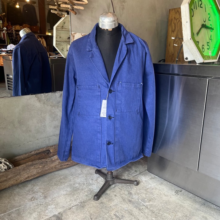 UK DENIM PRISONER JACKET