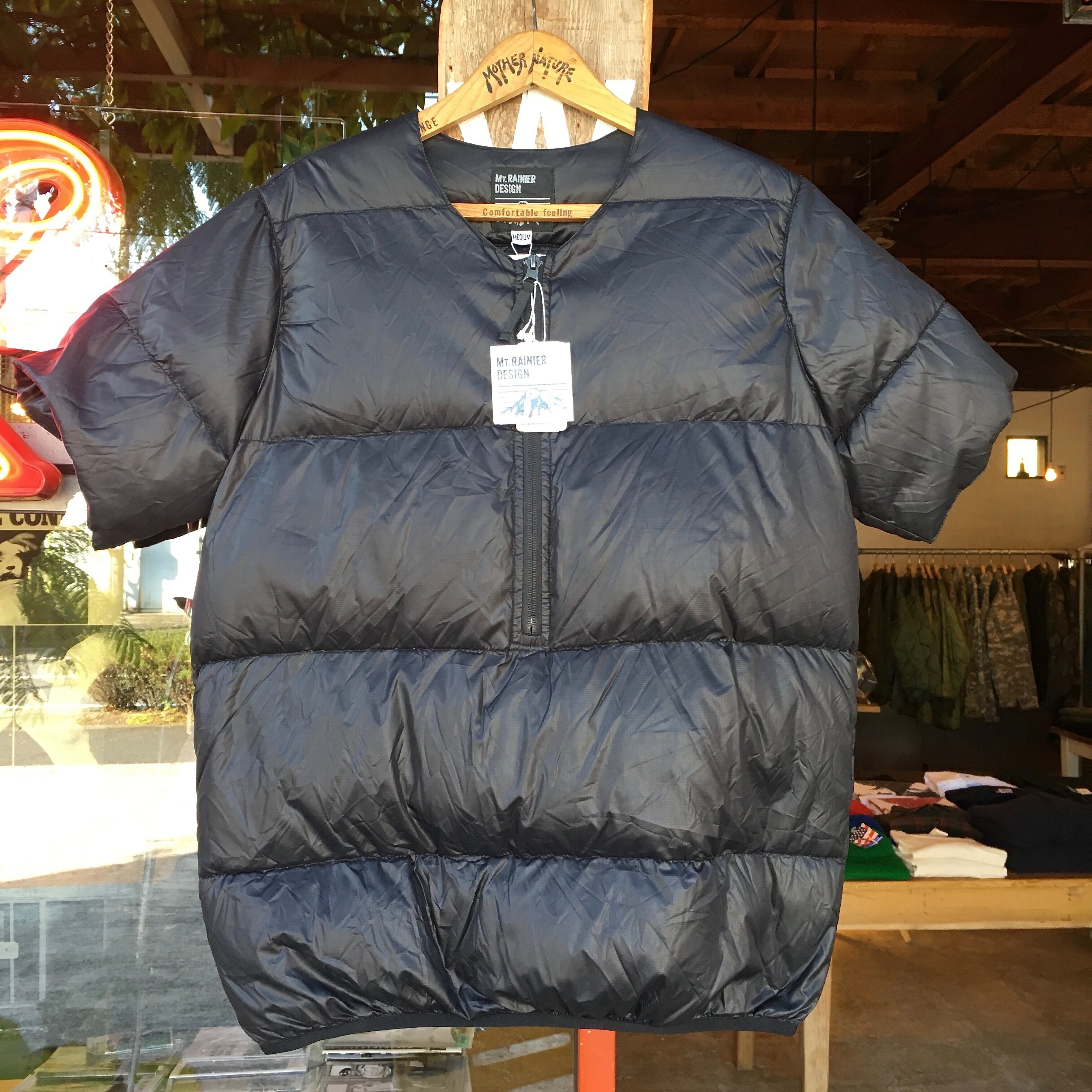 MT RAINIER DESIGN : MRD DOWN HALF ZIP SWEATER | W E L C O