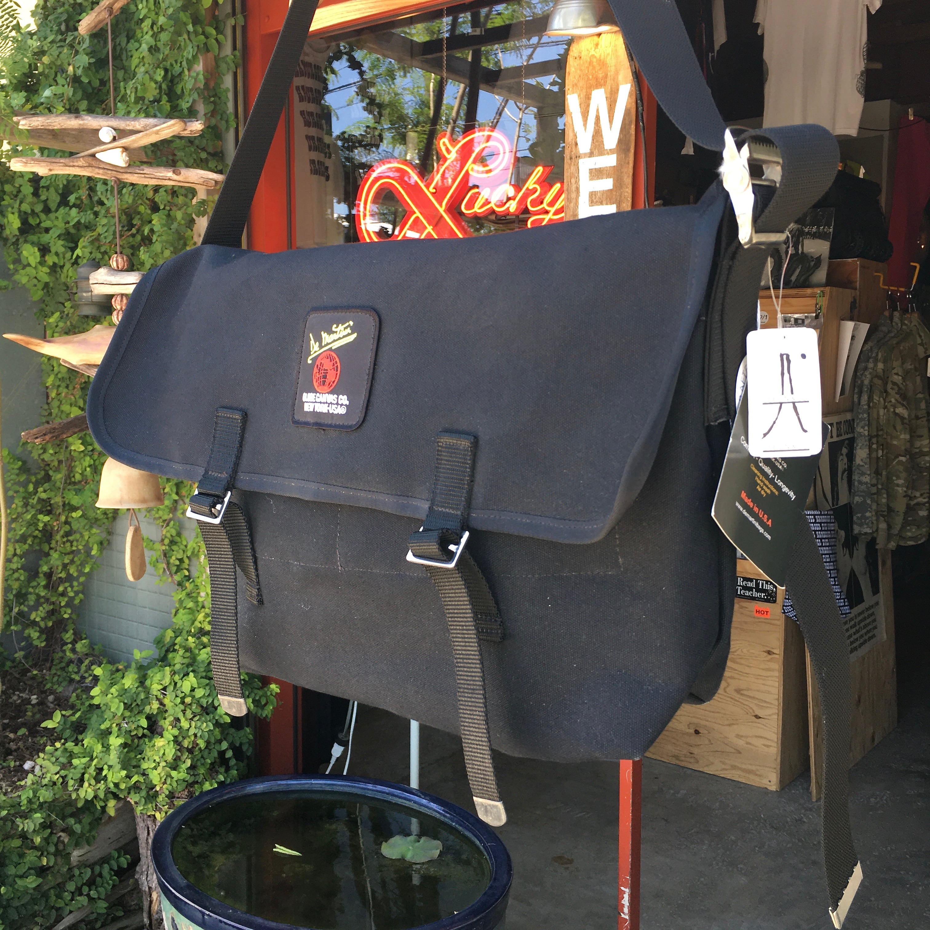 DE MARTINI : ORIGAL 3601 CANVAS MESSENGER | W E L C O DE MARTINI : ORIGAL 3601 CANVAS MESSENGER | W E L C O