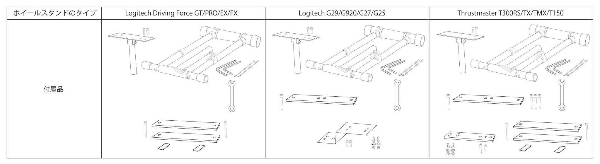 Wheel Stand Pro for Logitech Driving Force GT/Pro/Ex/Fx