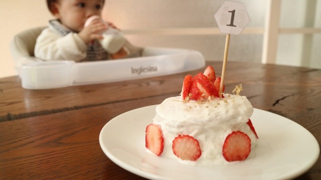 スマッシュケーキ ヨーグルトで赤ちゃんへお祝いケーキを作ろう 信州市田酪農