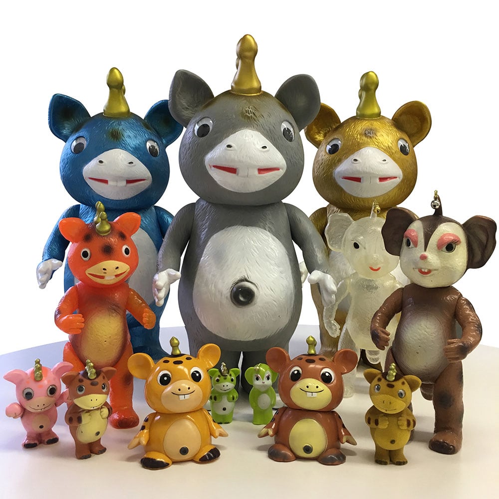 ブースカグッズ大集合!「おかえり!快獣ブースカ展」中野・墓場 ブースカグッズ大集合!「おかえり!快獣ブースカ展」中野・墓場