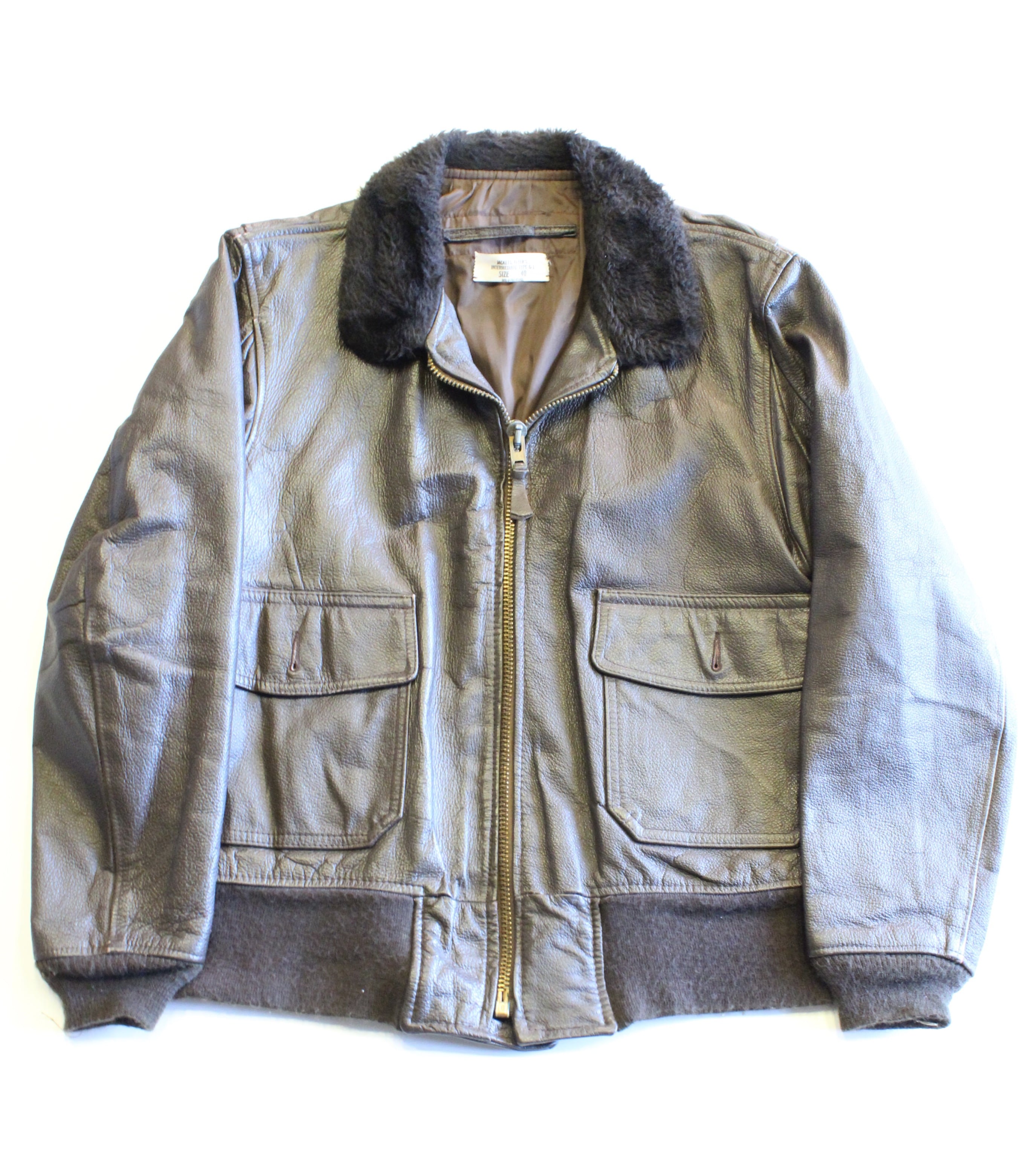 Vintage Flight Jacket G-1 | vintage clothing & Antiques worn.