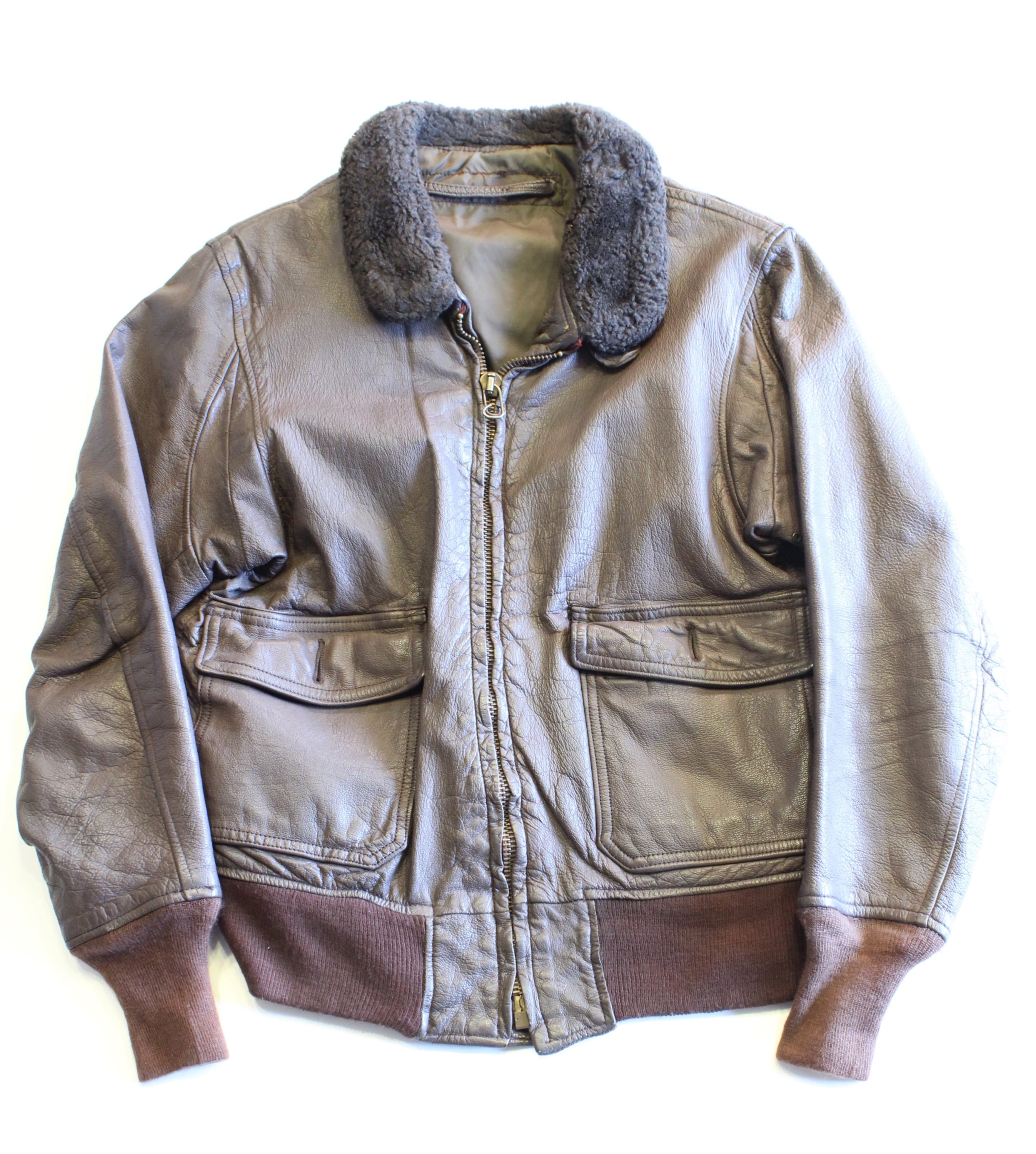 Vintage Flight Jacket G-1 | vintage clothing & Antiques worn. Vintage Flight Jacket G-1 | vintage clothing & Antiques worn.