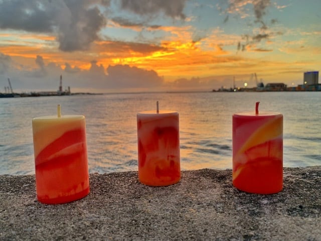 WAVEキャンドルにsunsetが仲間入り⭐︎