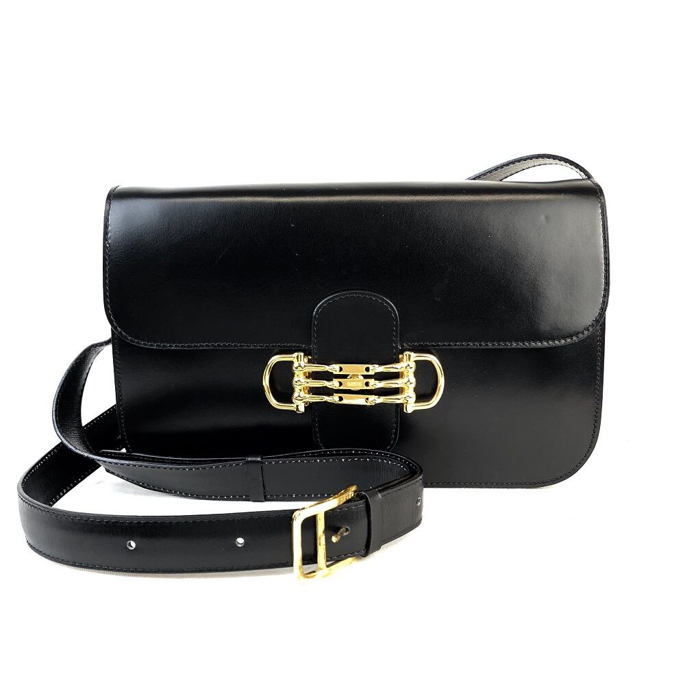 PickUp Archive】CELINE セリーヌ ホースビット レザー ショルダー ...