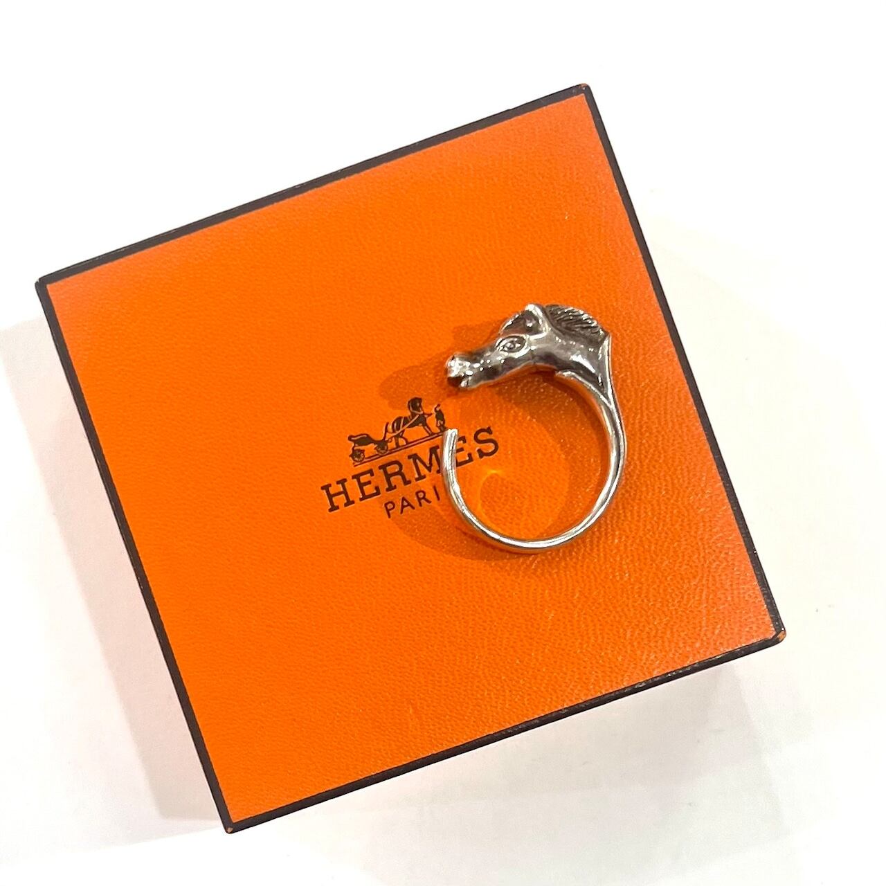 エルメス　リング　ヴィンテージ　馬　シュヴァルデテット HERMÈS Cheval｜馬の美しさを指先に エルメスの原点を、指先に