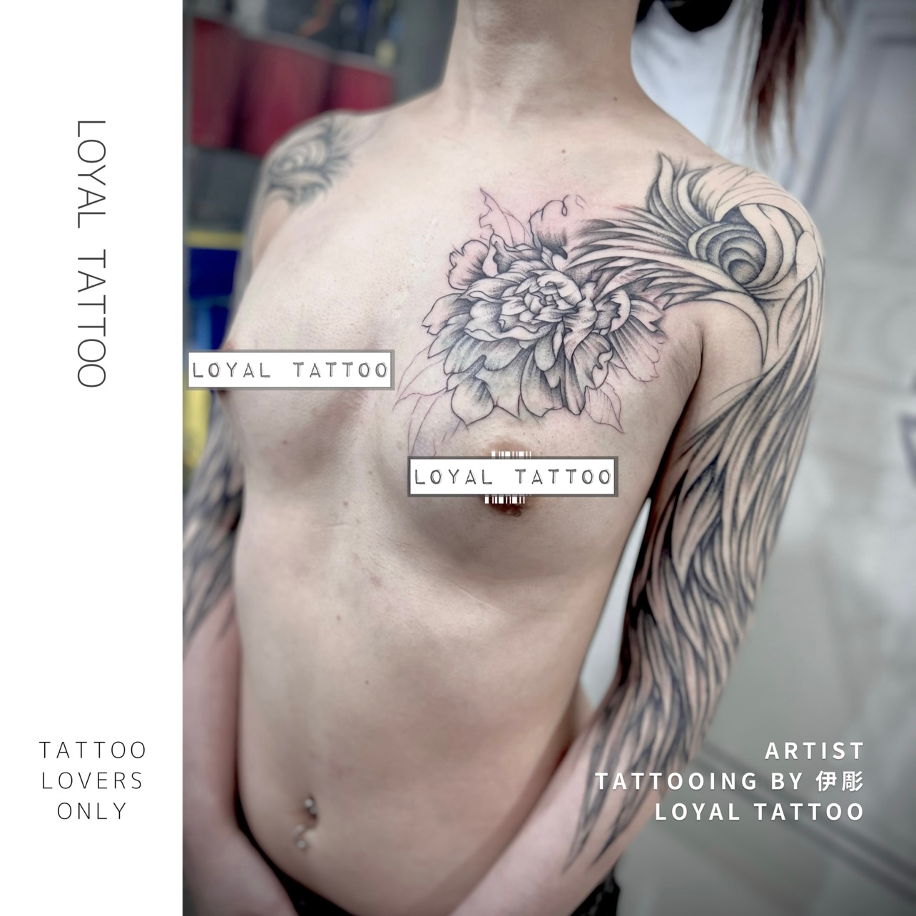 女性向け Girls Tattoo 女の子ガールズタトゥー 東京渋谷タトゥースタジオ Loyal Tattoo 刺青師 渋谷伊彫 東京南青山 大阪アメ村 In デスペラードタトゥー