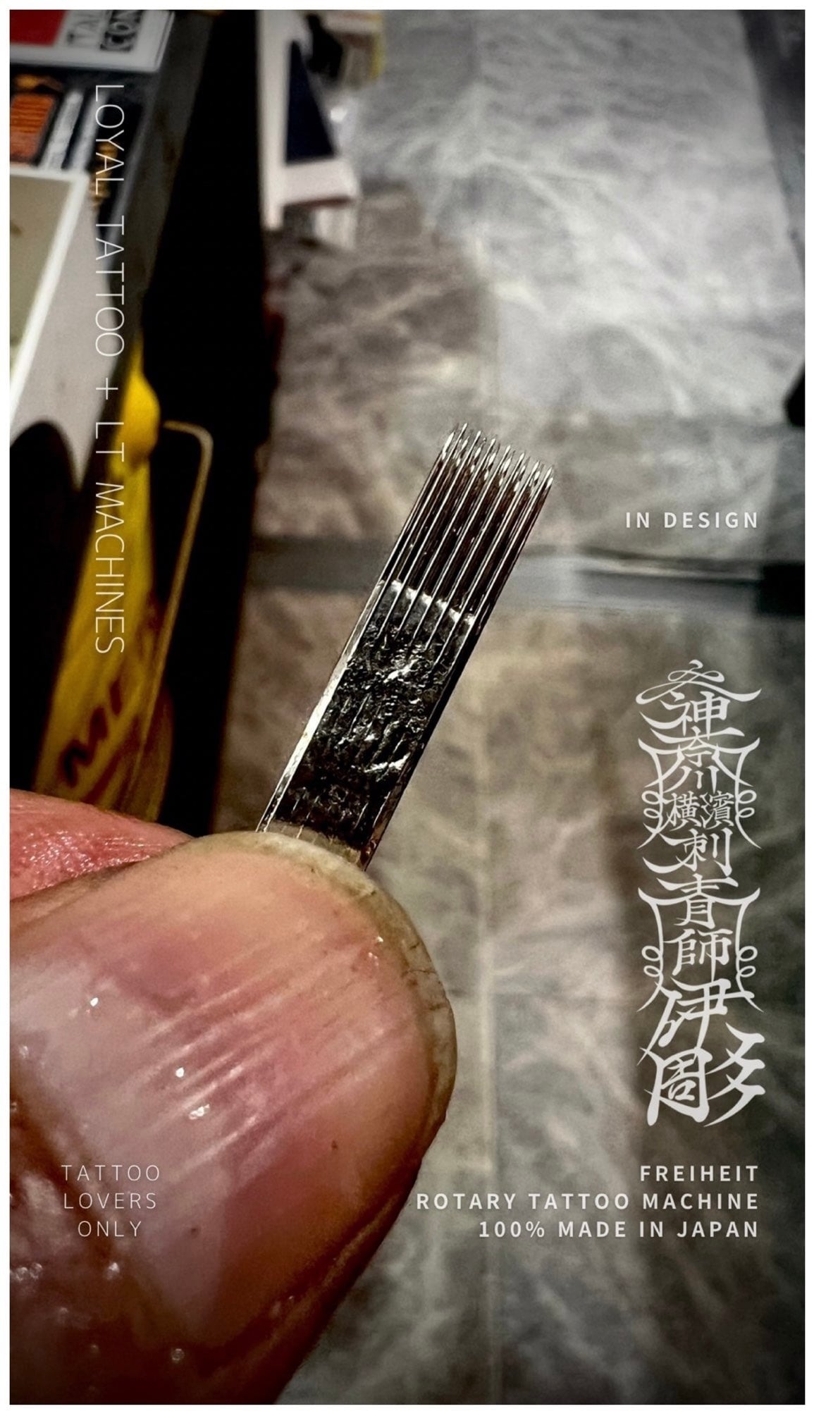 アンティーク　刺青針 LOYAL TATTOO + 現代和彫：和針で組む刺青針と比叡山延暦寺根本中堂
