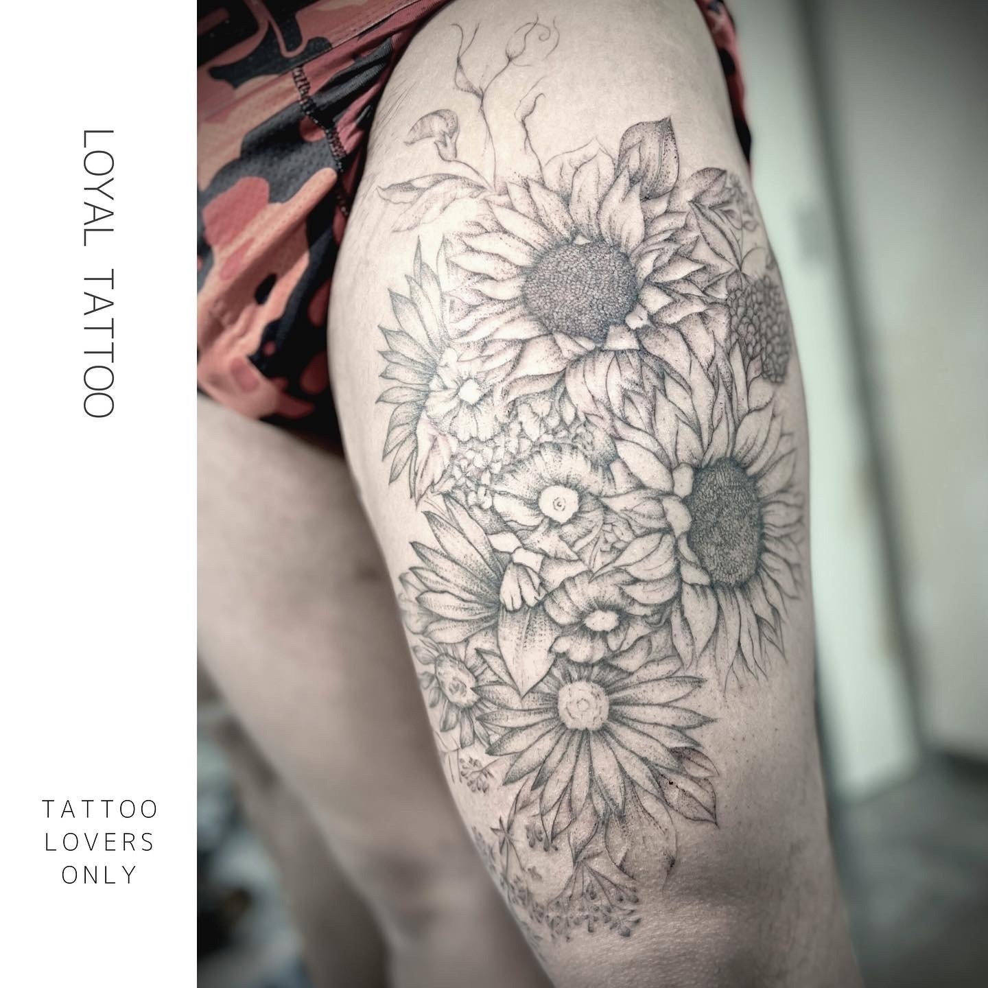 花のタトゥー 東京渋谷タトゥースタジオ 刺青師 渋谷伊彫 Loyal Tattoo 刺青師 渋谷伊彫 東京南青山 大阪アメ村 In デスペラードタトゥー