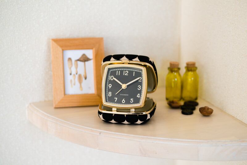 ★美品★ ルミノックス トラベルクロック 折りたたみ ミニ 卓上時計 ブラック ☆美品☆ ルミノックス トラベルクロック 折りたたみ ミニ 卓上時計