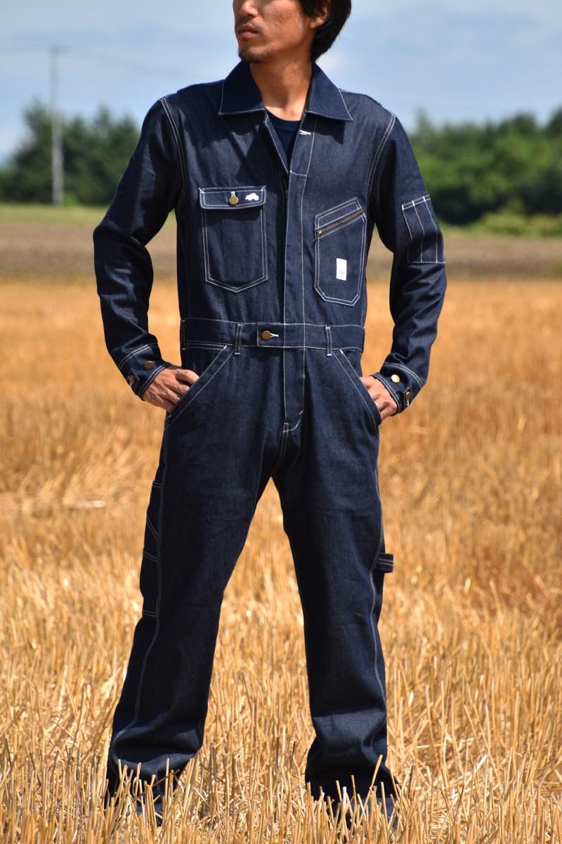 12 28 金 限定先行受注 オリジナルデニムオールインワン Farmstead Apparel